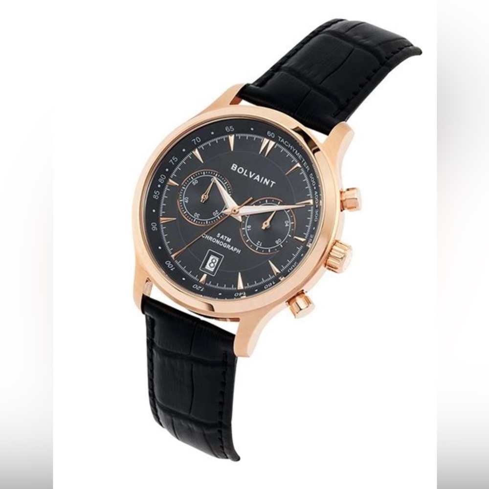 The Bolvaint Tempus Noir in Rose Gold Brand New Unopened